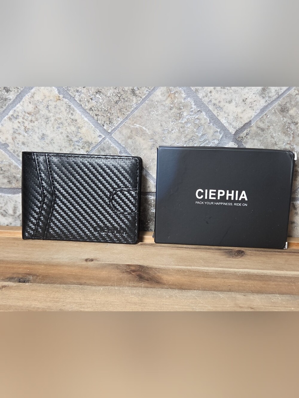 Men's Bifold Wallet Money ID Credit Card Holders Men Short Purse RFID Blocking